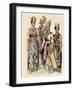 Performers of Java in Traditional Costumes-null-Framed Giclee Print