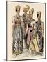 Performers of Java in Traditional Costumes-null-Mounted Giclee Print