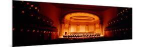 Performers on a Stage, Carnegie Hall, New York City, New York State, USA-null-Mounted Premium Photographic Print