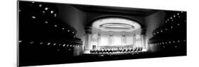 Performers on a Stage, Carnegie Hall, New York City, New York State, USA-null-Mounted Photographic Print