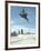 Performing a Bicycle Stunt-null-Framed Photographic Print