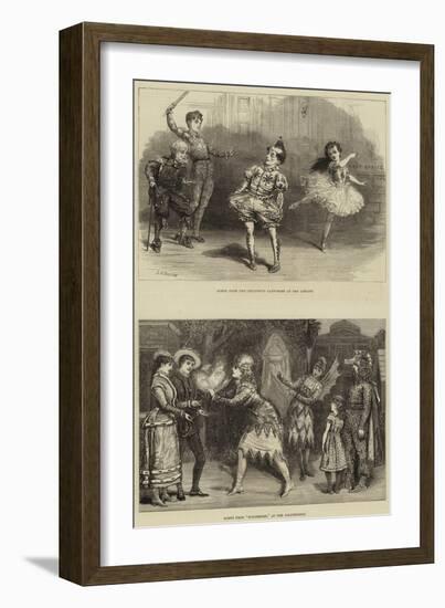 Performing Arts in London-David Henry Friston-Framed Giclee Print