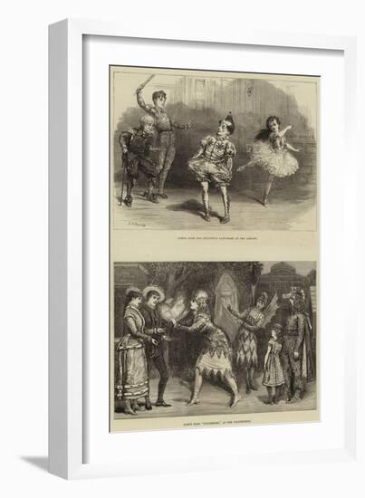 Performing Arts in London-David Henry Friston-Framed Giclee Print