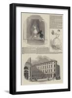 Performing Arts in London-null-Framed Giclee Print