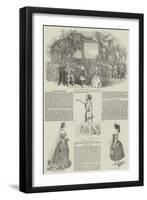 Performing Arts in London-null-Framed Giclee Print