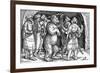 Performing Bear, Germany-Hans Burgkmair-Framed Art Print