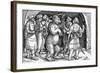 Performing Bear, Germany-Hans Burgkmair-Framed Art Print