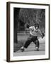 Performing Chimpanzee Zippy Riding on Skates-null-Framed Photographic Print