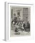 Performing Goat and Monkeys at Cairo-Charles Auguste Loye-Framed Giclee Print