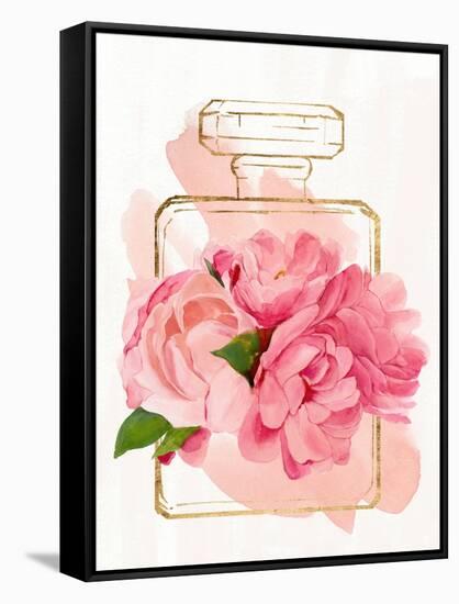 Perfume Bloom II-Annie Warren-Framed Stretched Canvas