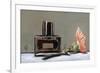 Perfume Bottle and Carnation, 2009-James Gillick-Framed Giclee Print