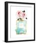 Perfume Bottle Bouquet VI-Amanda Greenwood-Framed Art Print