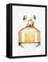 Perfume Bottles II-Sydney Edmunds-Framed Stretched Canvas