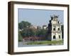 Perfume Pagoda, the Hup Bridge, Hoan Kiem Lake, Hanoi, Northern Vietnam, Southeast Asia-Christian Kober-Framed Photographic Print