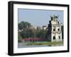 Perfume Pagoda, the Hup Bridge, Hoan Kiem Lake, Hanoi, Northern Vietnam, Southeast Asia-Christian Kober-Framed Photographic Print