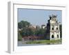 Perfume Pagoda, the Hup Bridge, Hoan Kiem Lake, Hanoi, Northern Vietnam, Southeast Asia-Christian Kober-Framed Photographic Print