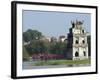 Perfume Pagoda, the Hup Bridge, Hoan Kiem Lake, Hanoi, Northern Vietnam, Southeast Asia-Christian Kober-Framed Photographic Print