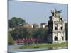 Perfume Pagoda, the Hup Bridge, Hoan Kiem Lake, Hanoi, Northern Vietnam, Southeast Asia-Christian Kober-Mounted Photographic Print