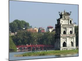 Perfume Pagoda, the Hup Bridge, Hoan Kiem Lake, Hanoi, Northern Vietnam, Southeast Asia-Christian Kober-Mounted Photographic Print