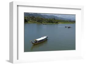 Perfume River, Hue, Vietnam, Indochina, Southeast Asia, Asia-Bruno Morandi-Framed Photographic Print