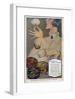 Perfumeria, Magazine Advertisement, Spain, 1929-null-Framed Giclee Print