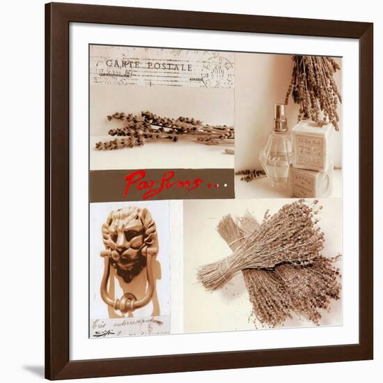 Perfumes-Lizie-Framed Art Print