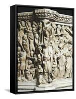 Pergamon or Pulpit-Nicola Pisano-Framed Stretched Canvas
