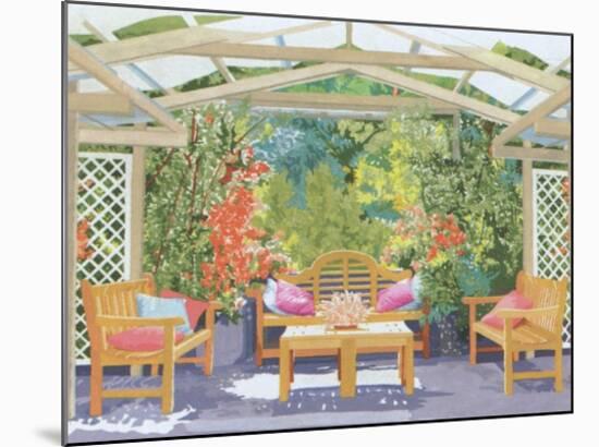 Pergola 12-null-Mounted Art Print