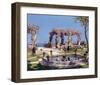 Pergola en Bord de Mer-Pauline DelaCroix Garnier-Framed Art Print