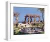 Pergola en Bord de Mer-Pauline DelaCroix Garnier-Framed Art Print