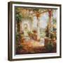 Pergola Flowers-Fabio-Framed Premium Giclee Print