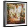 Pergola Flowers-Fabio-Framed Premium Giclee Print