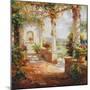 Pergola Flowers-Fabio-Mounted Premium Giclee Print