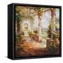 Pergola Flowers-Fabio-Framed Stretched Canvas