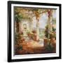 Pergola Flowers-Fabio-Framed Art Print