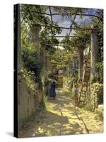 Pergola Harvest-Peder Monsted-Stretched Canvas