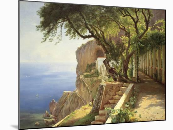 Pergola In Amalfi-Carl Frederic Aagaard-Mounted Giclee Print