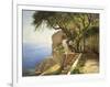 Pergola In Amalfi-Carl Frederic Aagaard-Framed Giclee Print