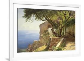 Pergola in Amalfi-Carl Frederic Aagaard-Framed Premium Giclee Print