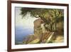 Pergola in Amalfi-Carl Frederic Aagaard-Framed Premium Giclee Print