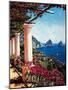 Pergola in Capri-Elizabeth Wright-Mounted Art Print