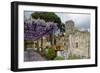 Pergola with Blooming Wisteria, Ravello, Italy-George Oze-Framed Photographic Print