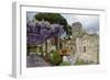 Pergola with Blooming Wisteria, Ravello, Italy-George Oze-Framed Photographic Print