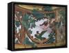 Pergola with Cherubs-Fedele Fischetti-Framed Stretched Canvas