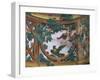 Pergola with Cherubs-Fedele Fischetti-Framed Giclee Print