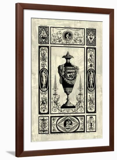 Pergolesi Urn II-Michel Pergolesi-Framed Art Print