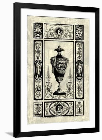 Pergolesi Urn II-Michel Pergolesi-Framed Art Print