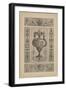 Pergolesi Vase III-Michel Pergolesi-Framed Art Print