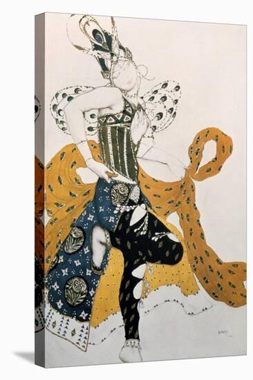 Peri (Natasha Trouhanov), Costume Design for La Peri, 1911-Leon Bakst-Stretched Canvas