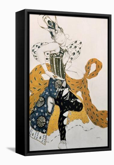 Peri (Natasha Trouhanov), Costume Design for La Peri, 1911-Leon Bakst-Framed Stretched Canvas